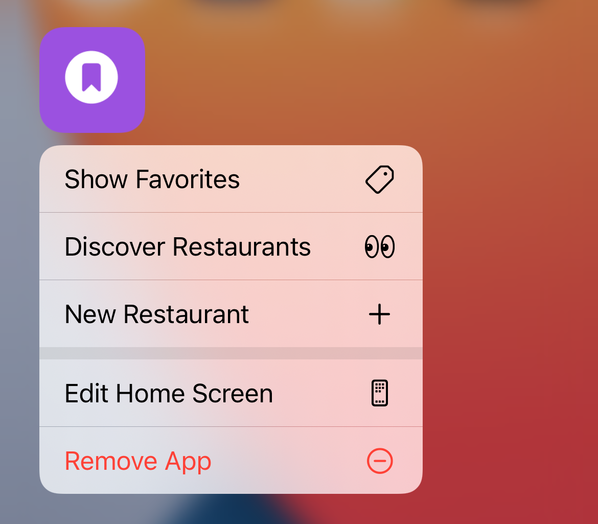 Figure 29-1. Sample Quick Actions