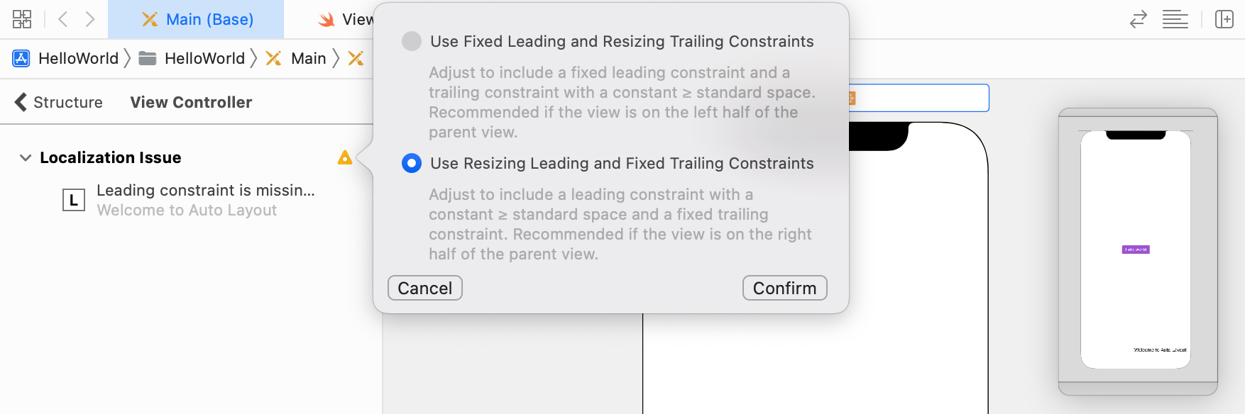 Figure 5-14. Layout issues related to localization