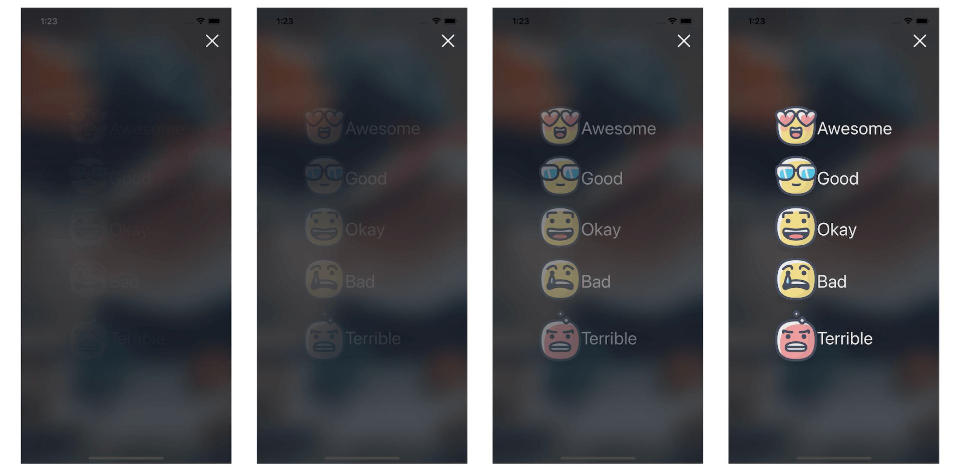 Figure 17-20. Fade-in animation