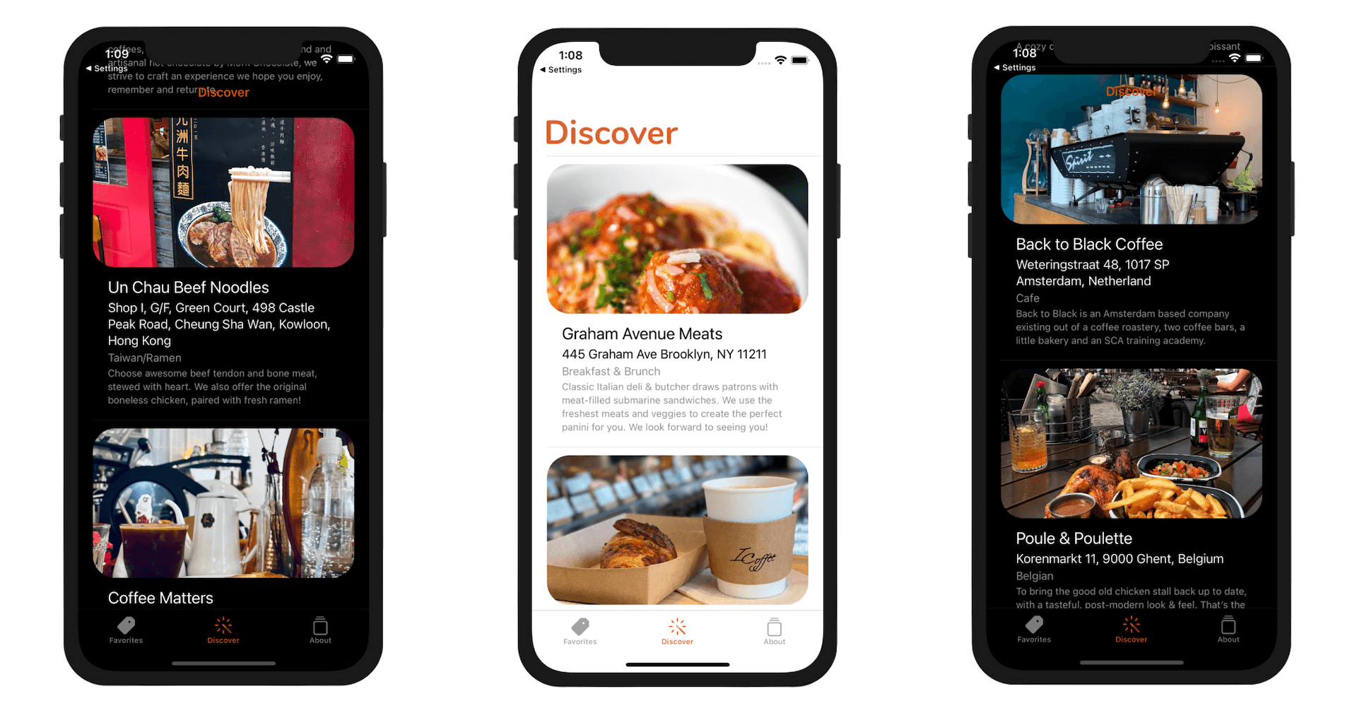 Figure 24-23. Redesigning the discover UI