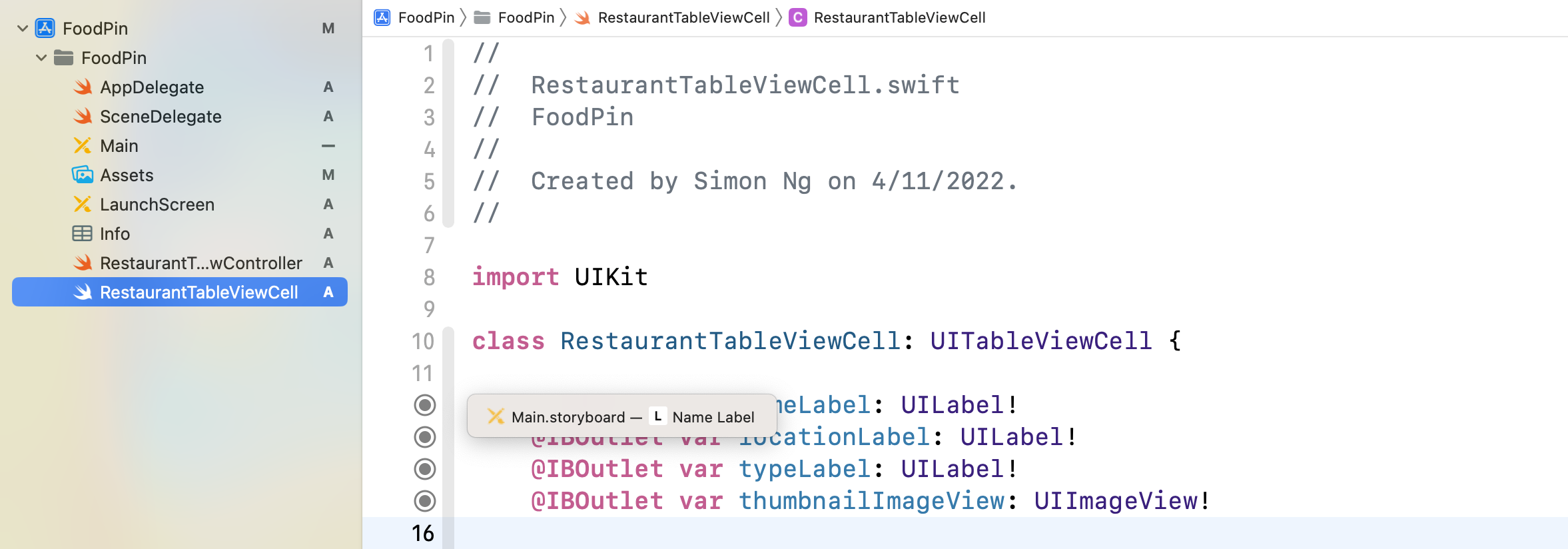 Figure 9-25. A gray circle indicates the outlet is connected properly