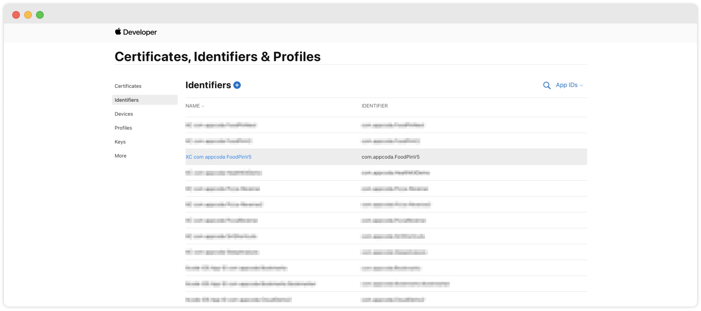 Figure 26-5. Sample App ID