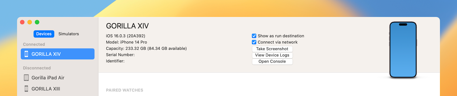 Figure 26-9. Enable Connect via network option