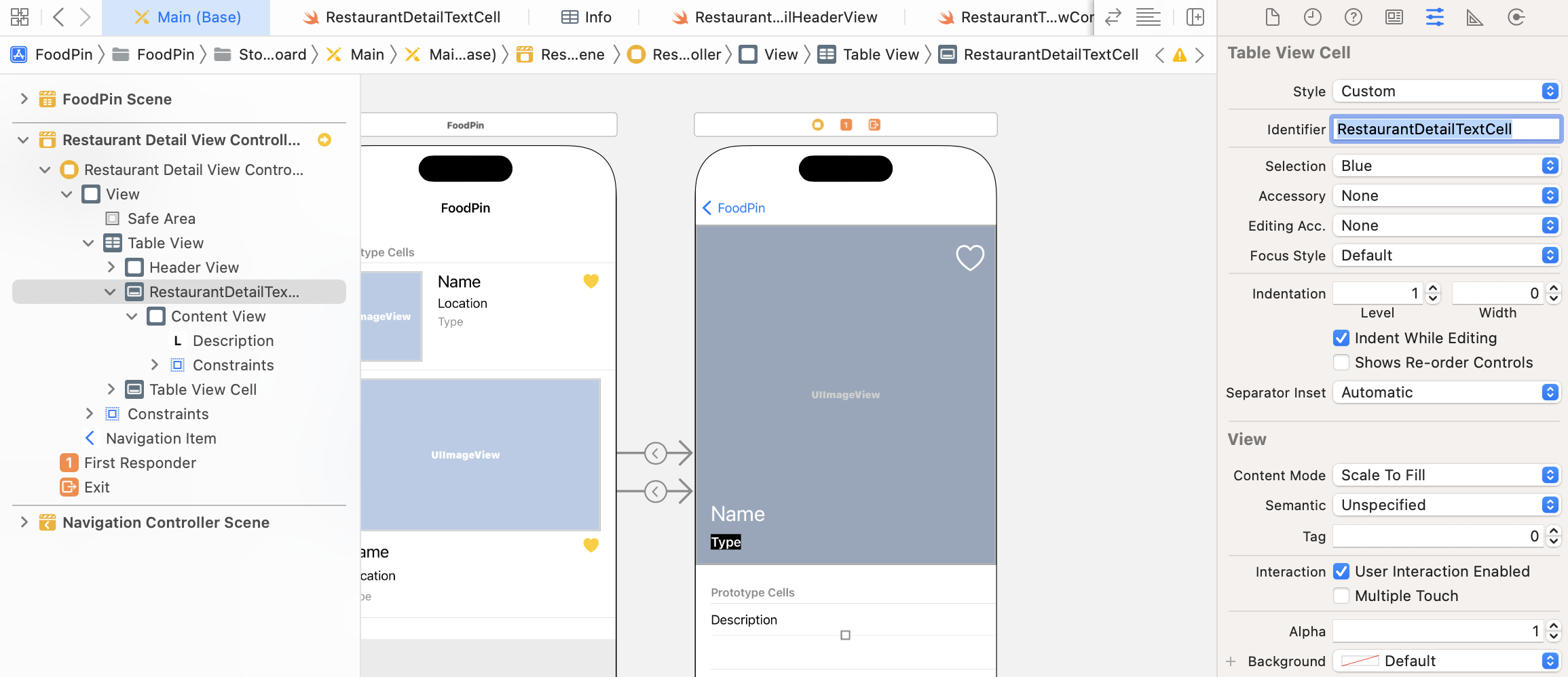 Figure 14-30. Setting the cell's identifier