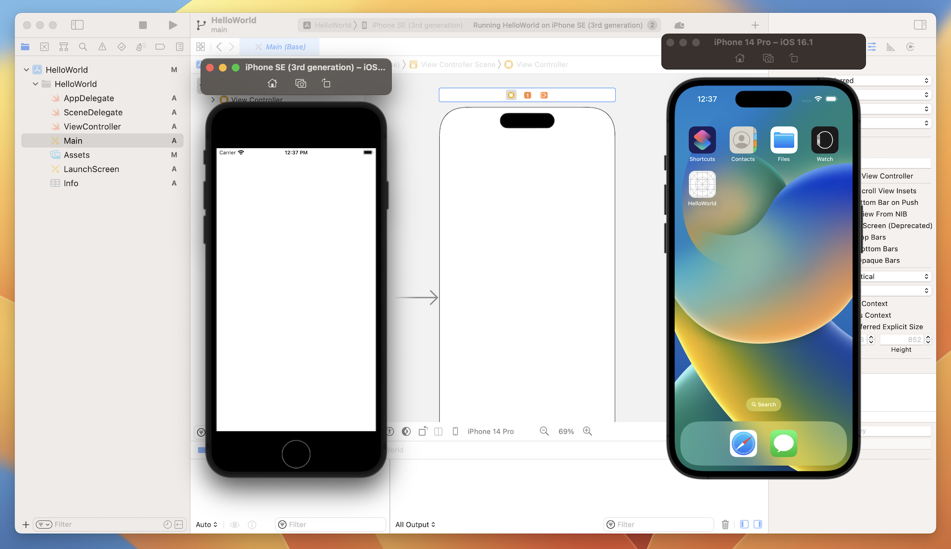 Figure 3-13. Running multiple simulators
