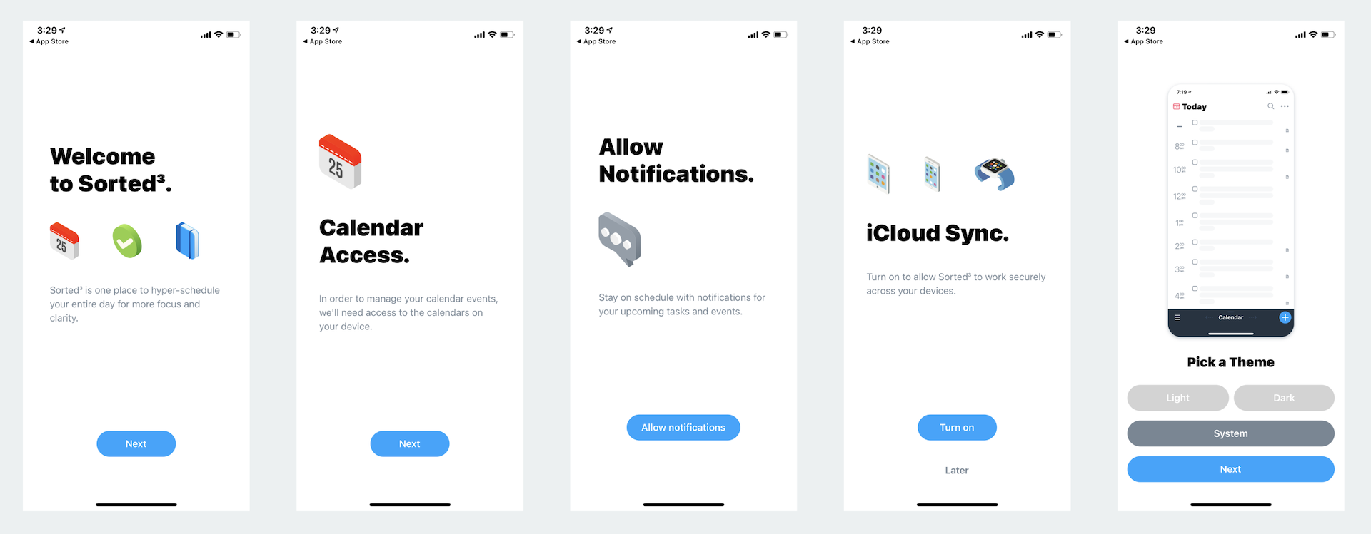 Figure 21-1. Sample Walkthrough Screens of Sorted