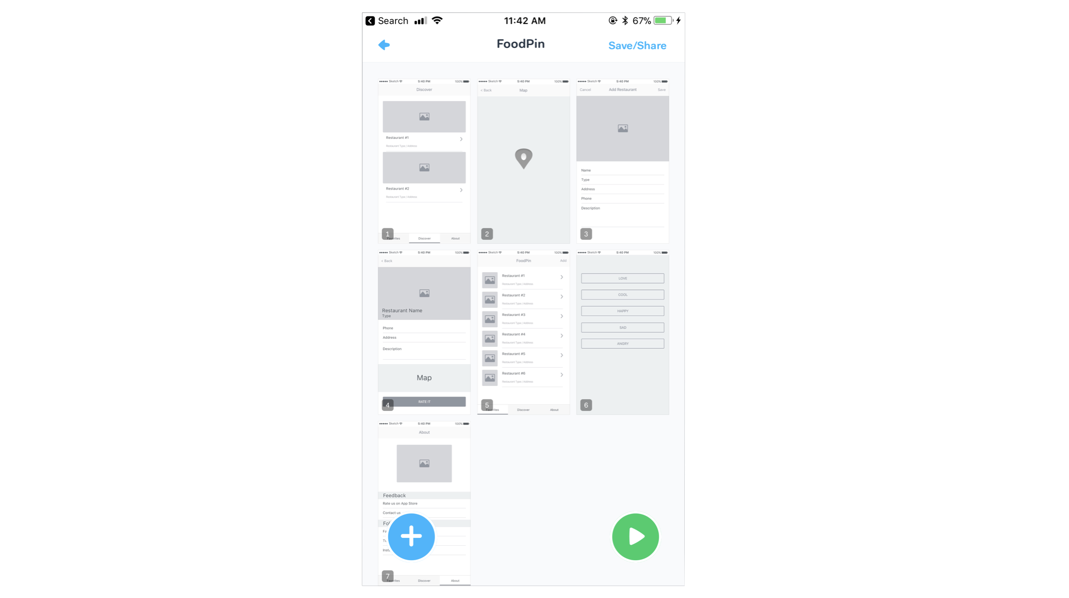 Figure 7-4. A sample POP project