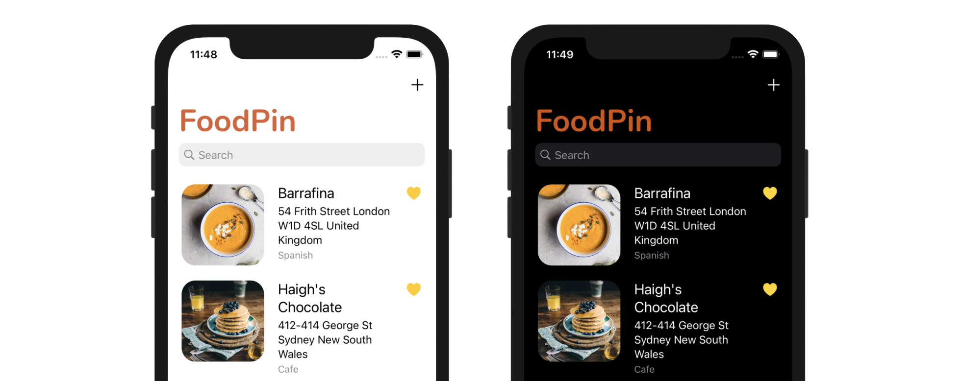 Figure 20-2. Search bar added in the navigation bar