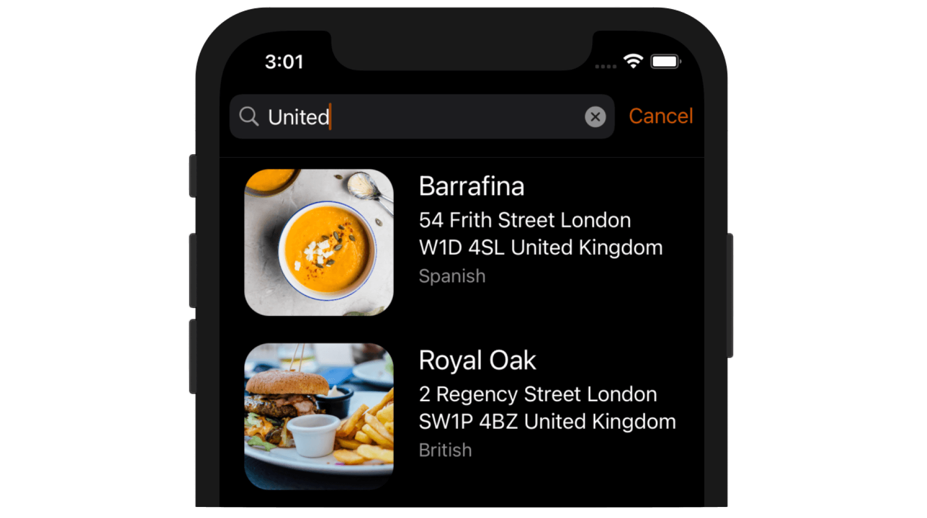 Figure 20-1. A sample search result