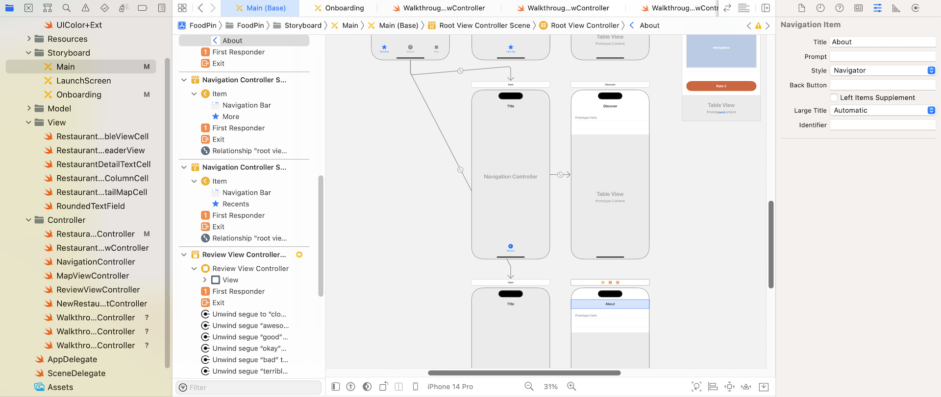 Figure 22-9. The tab bar controllers are now added with two new tab items