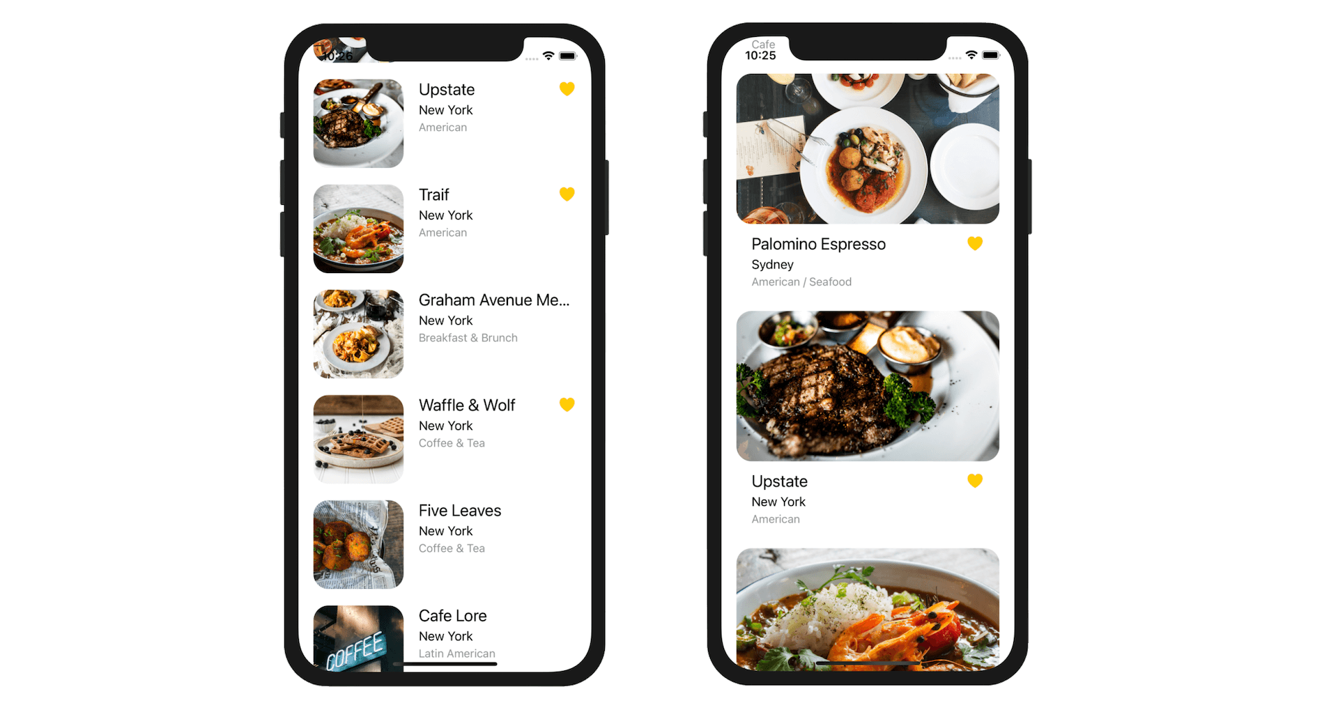 Figure 10-22. Using a heart icon to replace the default checkmark